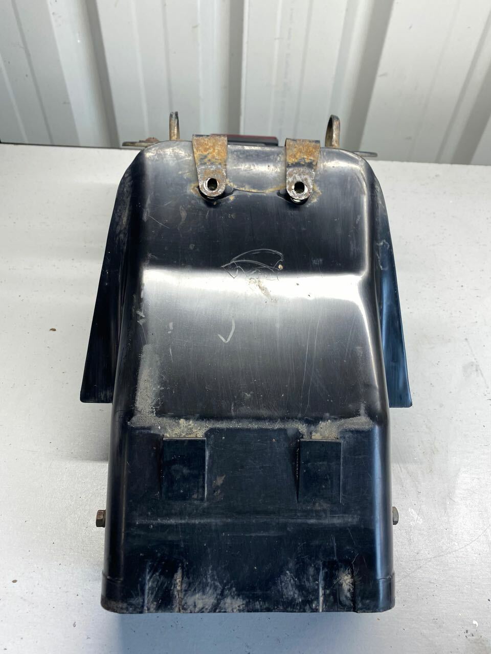 Yamaha 1984 FJ600 XJ600 Rear Fender and Registration Plate Holder