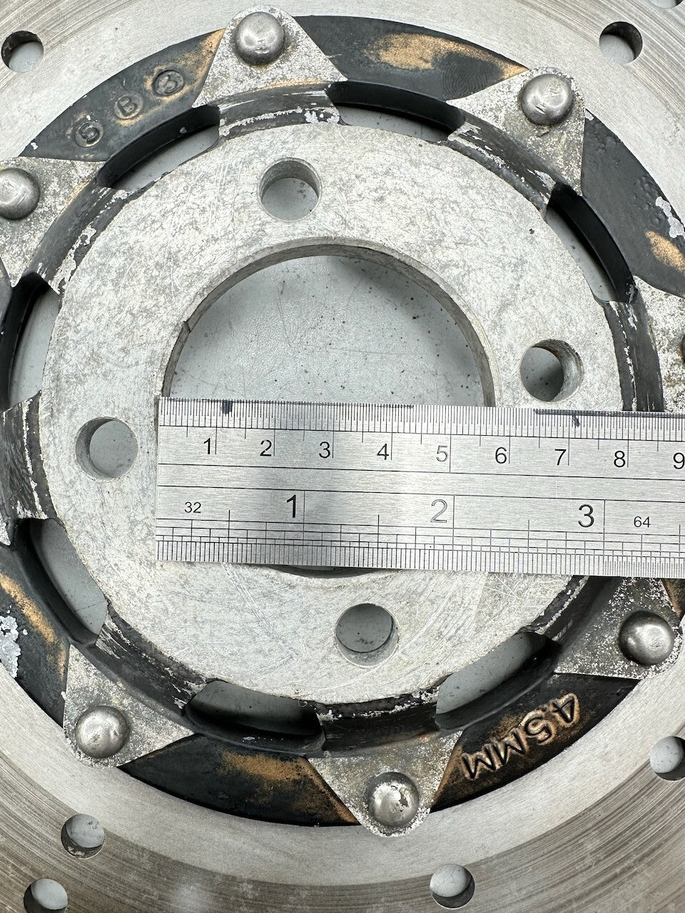 Kawasaki Z250 OEM Front Disc Rotor With 4.8mm Remaining