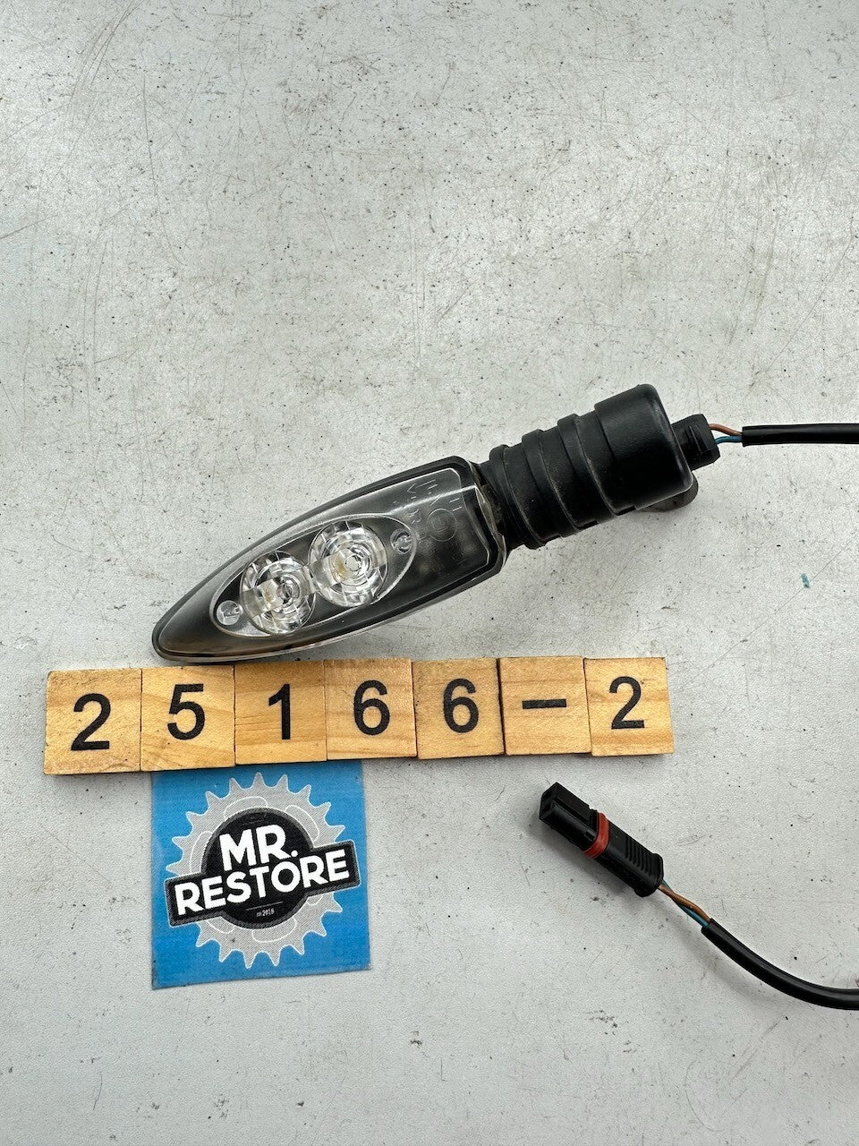 BMW K1300R K1200R F800R F800S R1200GS F650GS Rear Turn Signal Indicator