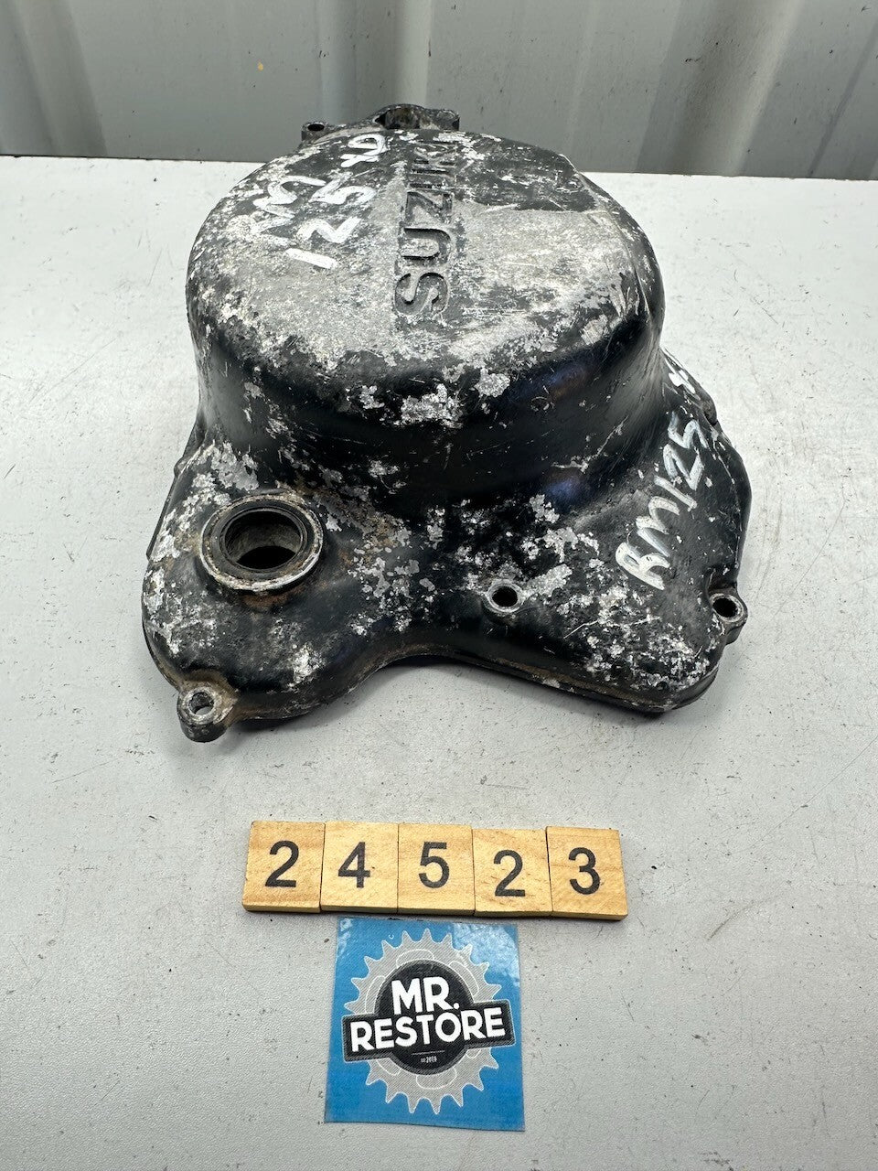 Suzuki RM125 '81-83' Engine Side Clutch Cover 11341-14100