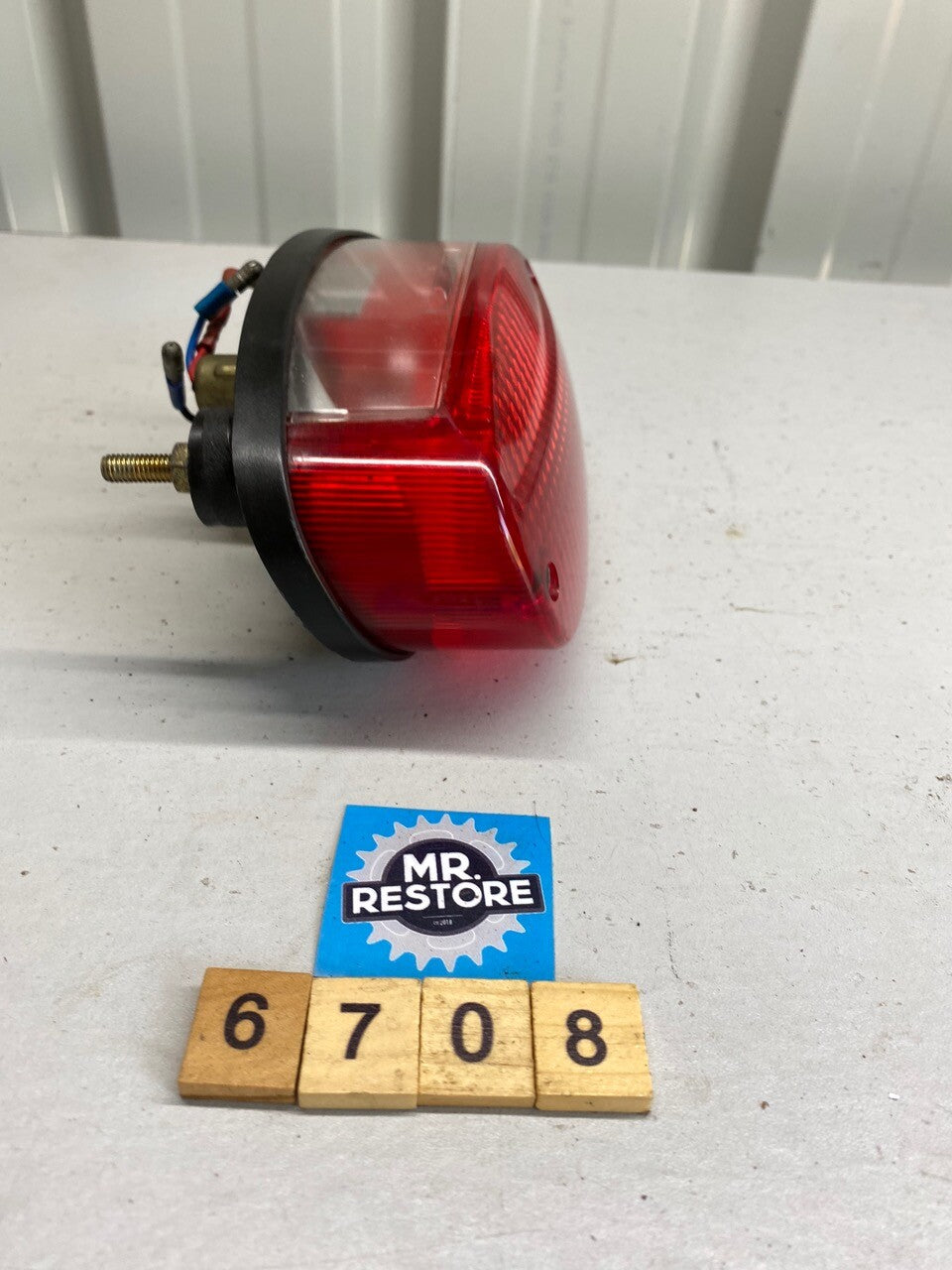 Kawasaki ZR 250 Balius ER500 ZL600 Complete Tail Light - 23025-1249