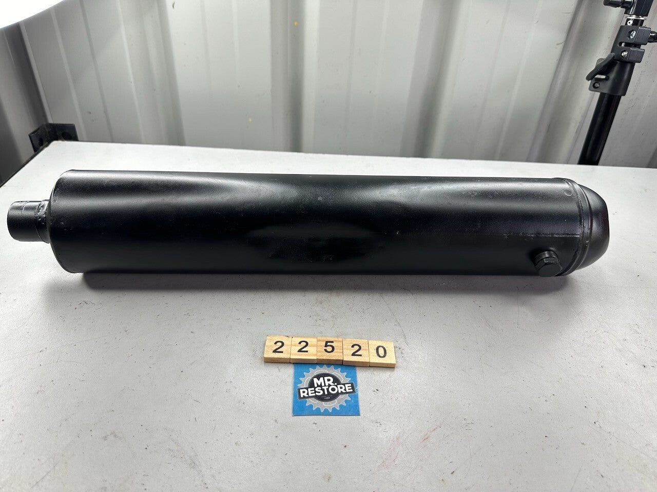 Suzuki PE250 OEM Exhaust Silencer (re-painted)