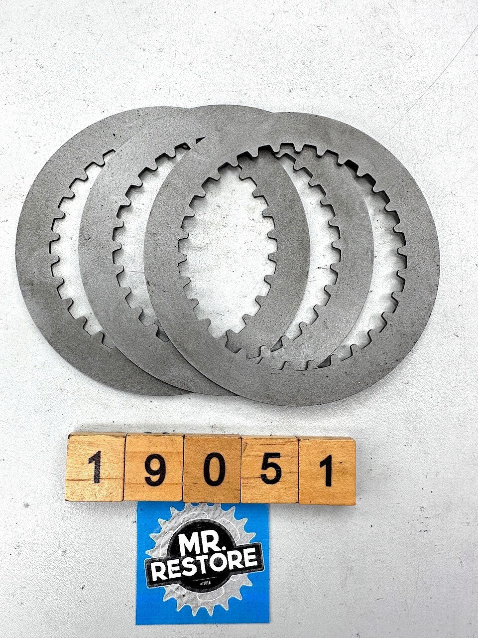 Kawasaki KX80 KH125 KE100 KDX80 KMX80 OEM Clutch Plate Set 13089-1009