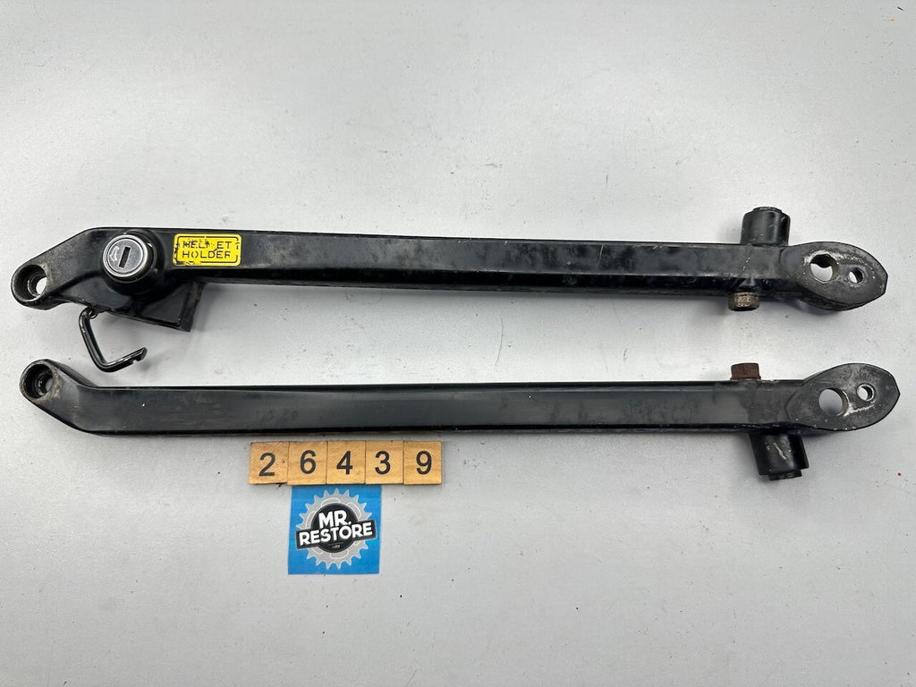 Honda VF1100 VF1000 VF750 VF700 Grab Grip Bar Rails & Helmet lock (no key)