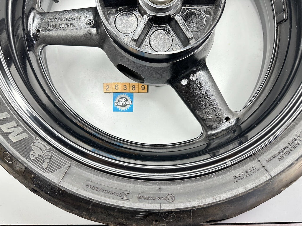 Yamaha XJR1300 '04-16' FZS1000 Rear Wheel & Useable Michelin Road 5 2CT+ Tyre