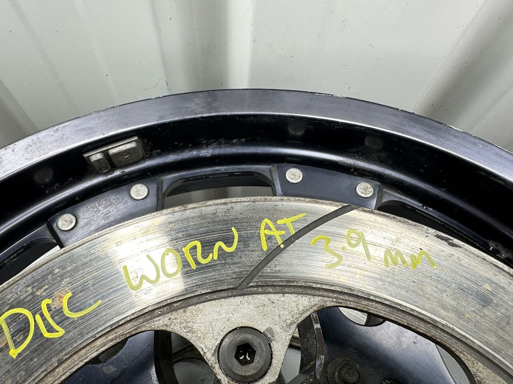 Honda Classic Vintage Black Boomerang 6 Spoke 16" x 2.15 Front Wheel (VF? CBX?)