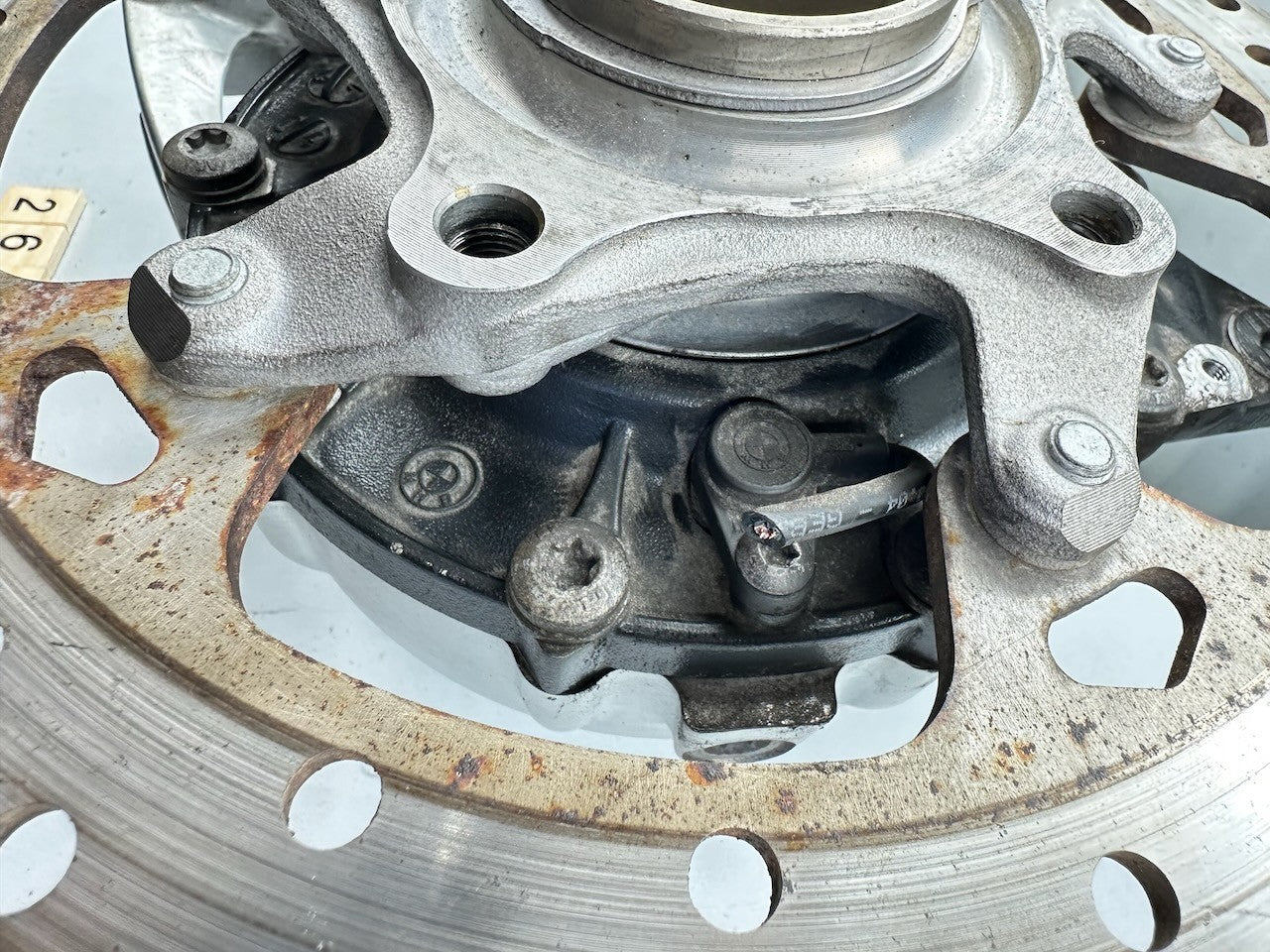 BMW K1200S '03-08' Final Drive Differential Gear Box & Good Brake Disc 7665782