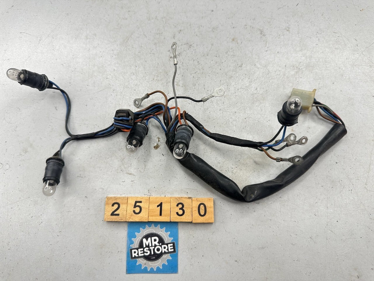 Yamaha RZ250 RZ350 Meters Dash Lights Harness & Screws