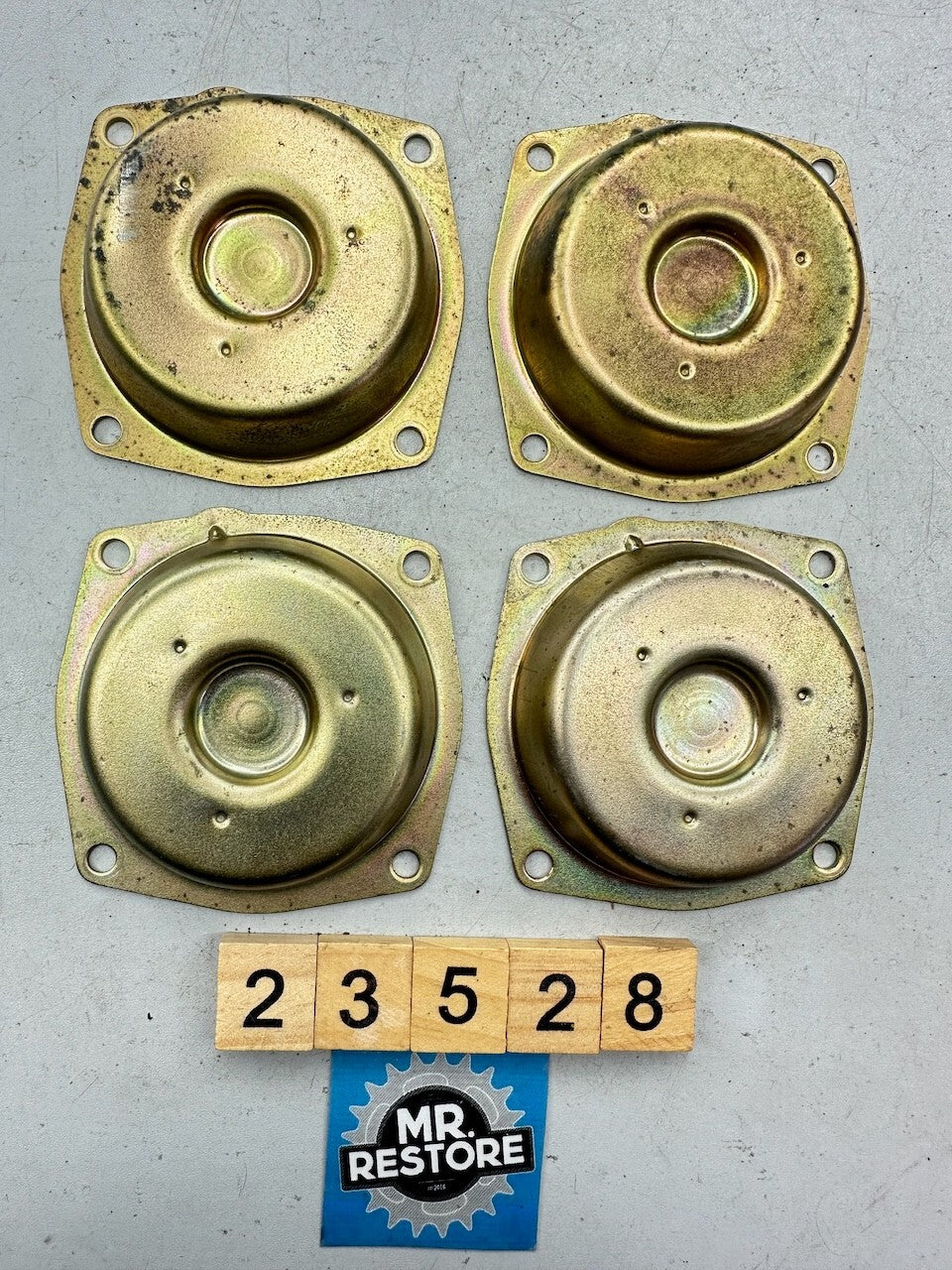 Yamaha FZR1000 '87-88' Carburettor Carb Top Cover Set (x4)