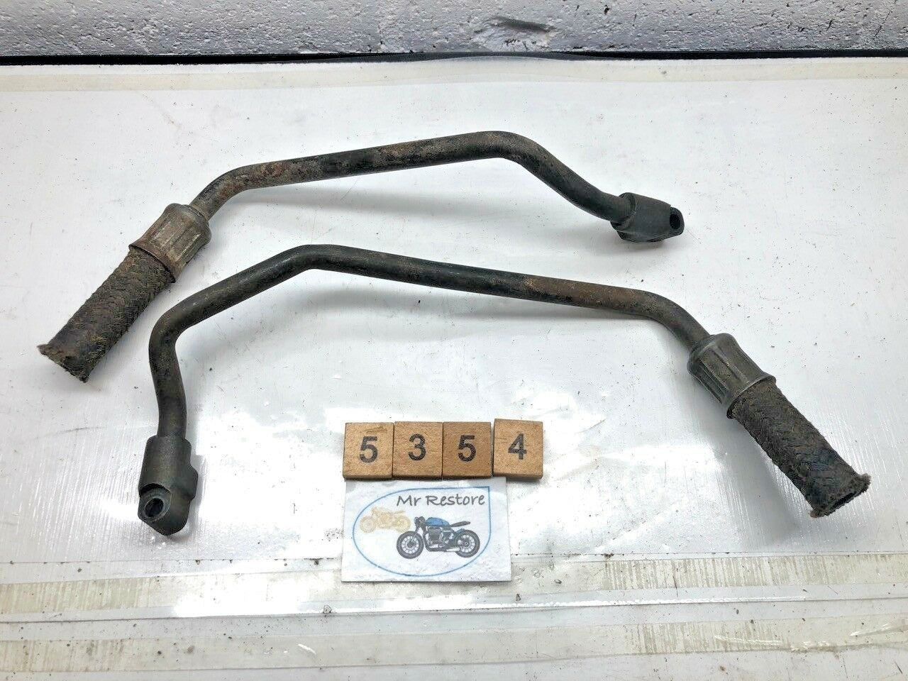 Yamaha YZ400 WR400 FÂ (98-00) Oil Hoses Pair OEMÂ 5BE-13464-00Â 5BE-13465-00