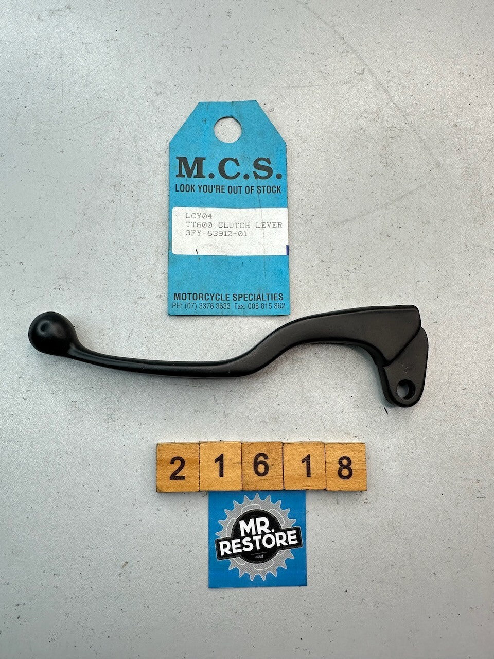 Yamaha XT 600 550 500 400 350 250 DT200 TDR XTZ Clutch Lever by MCS