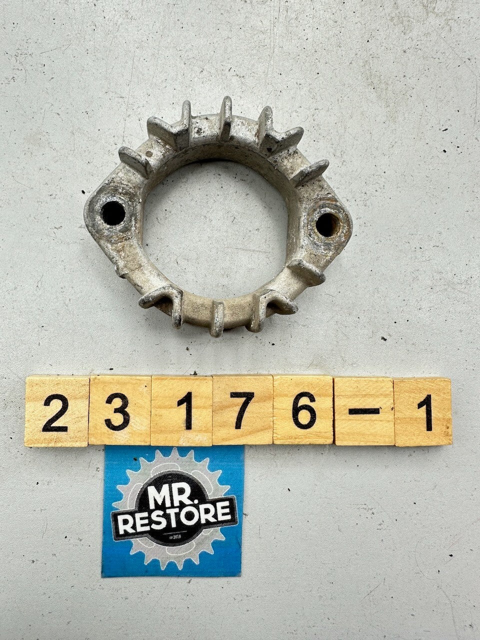 Yamaha XJ900 Diversion XJ700 OEM Exhaust Ring Nut Flange 31A-14612