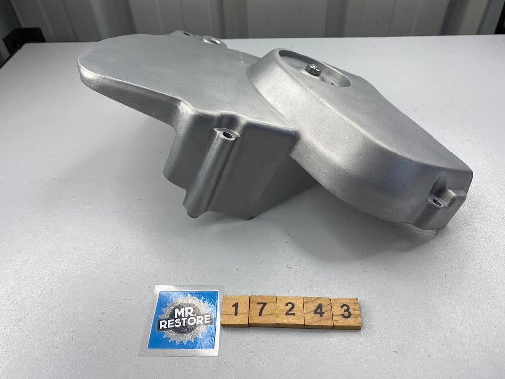 Kawasaki Z750 KZ750 LTD Left Engine Crank Case Cover - Vapour Blasted