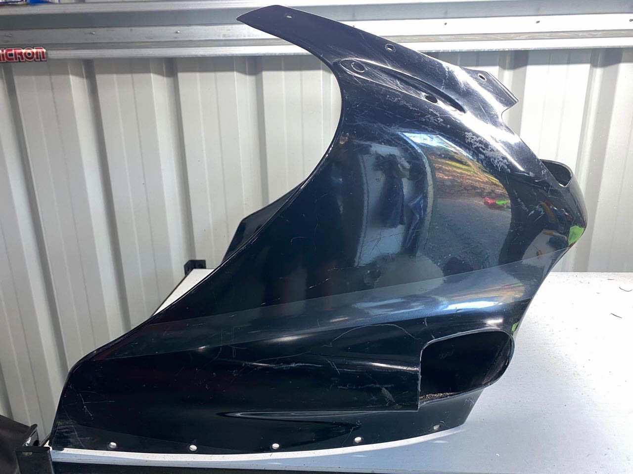 Kawasaki ZZR1100 1991 Front Nose Cone Headlight Surround Fairing