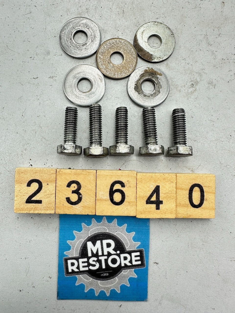 Kawasaki Many Models Clutch Bolt & Washer 112G0618 13091-009 (set of 5)