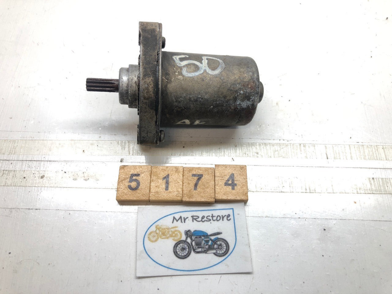 Suzuki AE50 Starter Motor OEM 31100-36C02-000 31100-36C01-000 - Tested