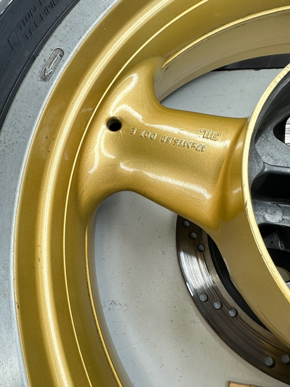 Triumph Speed Triple T300 - 17 x 5.50 Rear Wheel in VGC