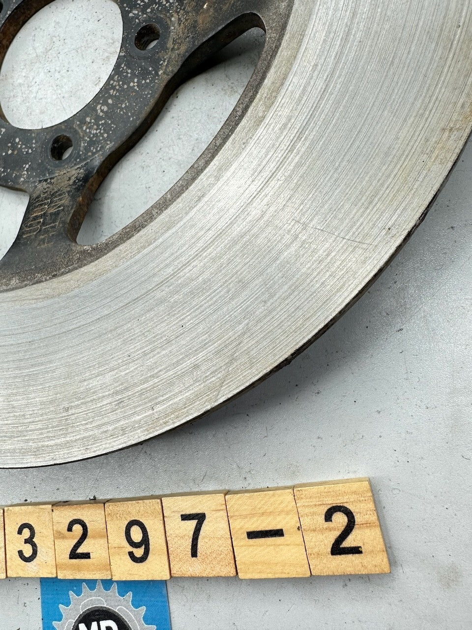 Honda CX500 OEM (7.mm Type) Front Disc With 6.9mm Remaining