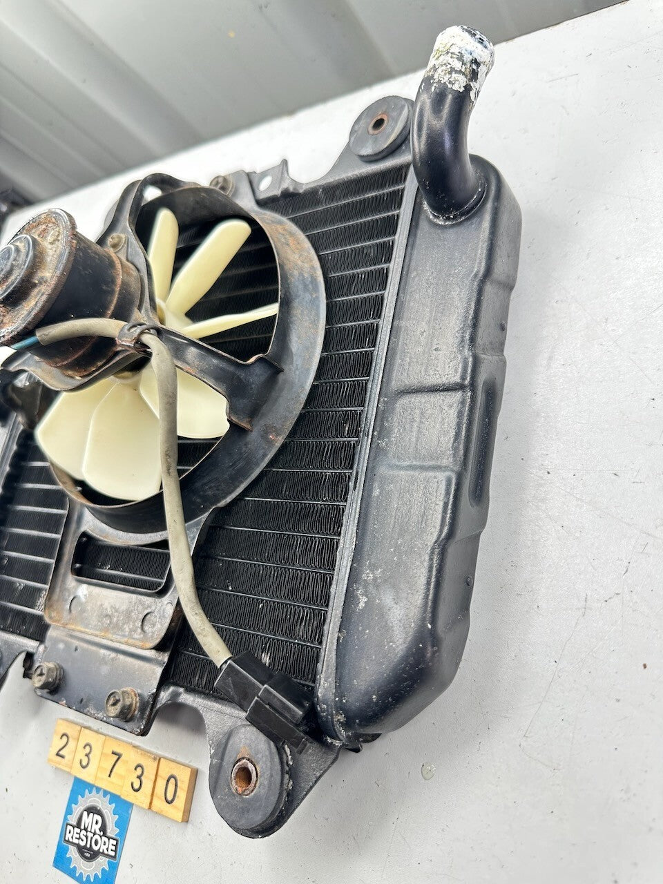 Kawasaki ZZR250 ZX250 EX250 '88-07' Radiator & Fan 39060-1087  59502-1066