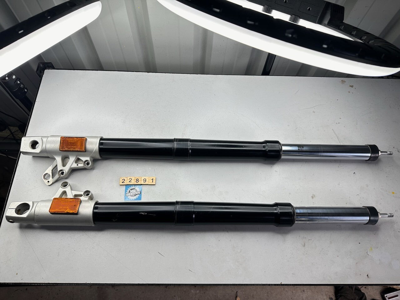 BMW R1200GS ADV 2007 Pair of Straight Forks 7664958  7664957