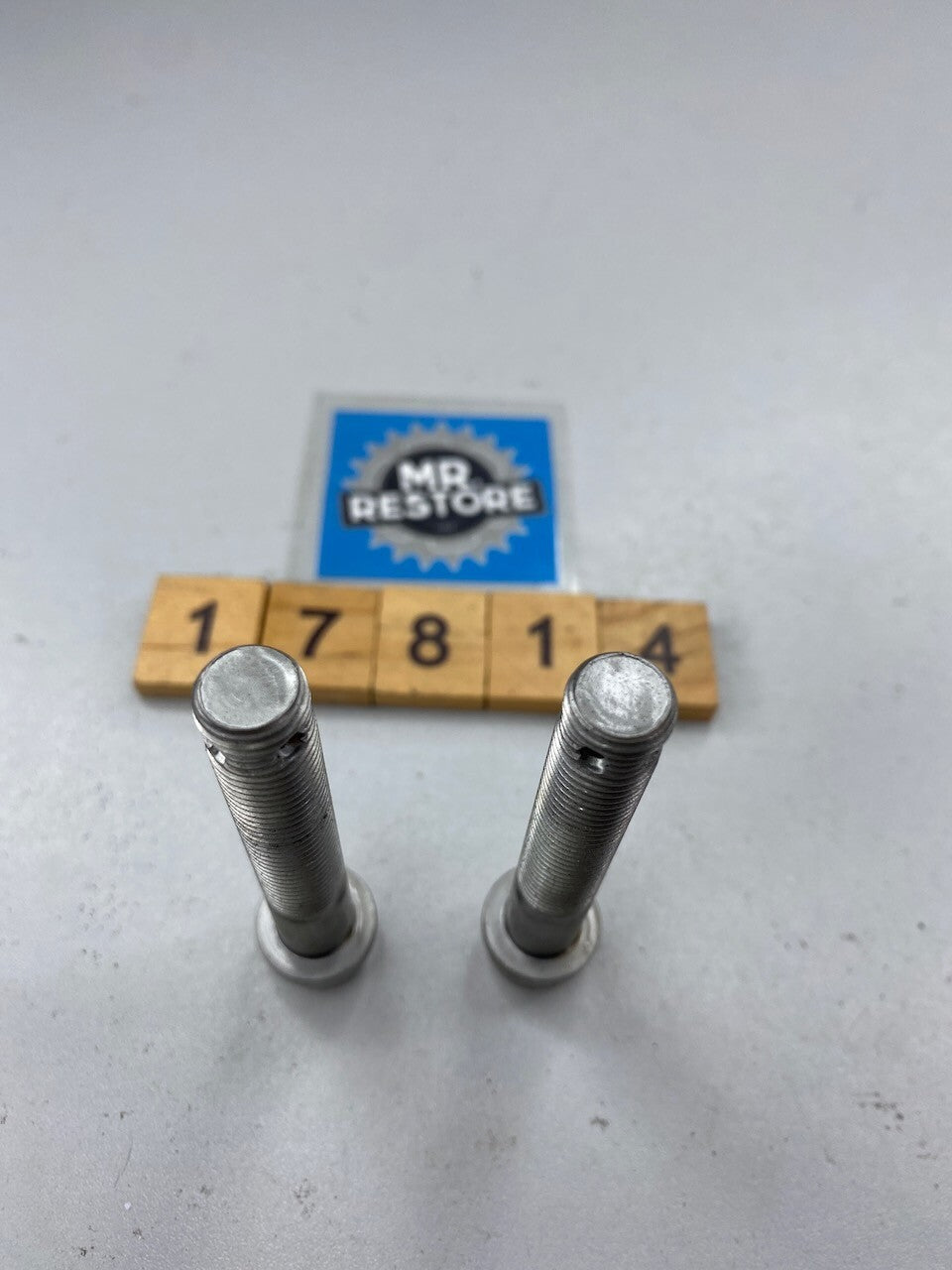 Suzuki RG500 RG400 Steering Stem Grip Bolt Pair (Rare original type) 07110-10305