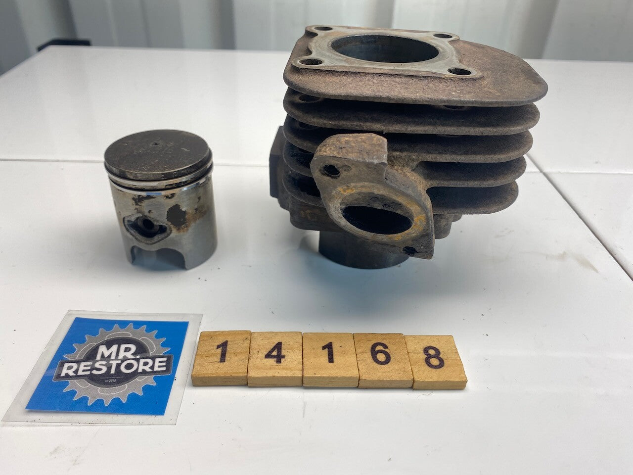 Yamaha CY50 Jog 3KJ Zuma & YA50 - Cylinder & Piston @40.50mm OEM - 3KJ-11311-10