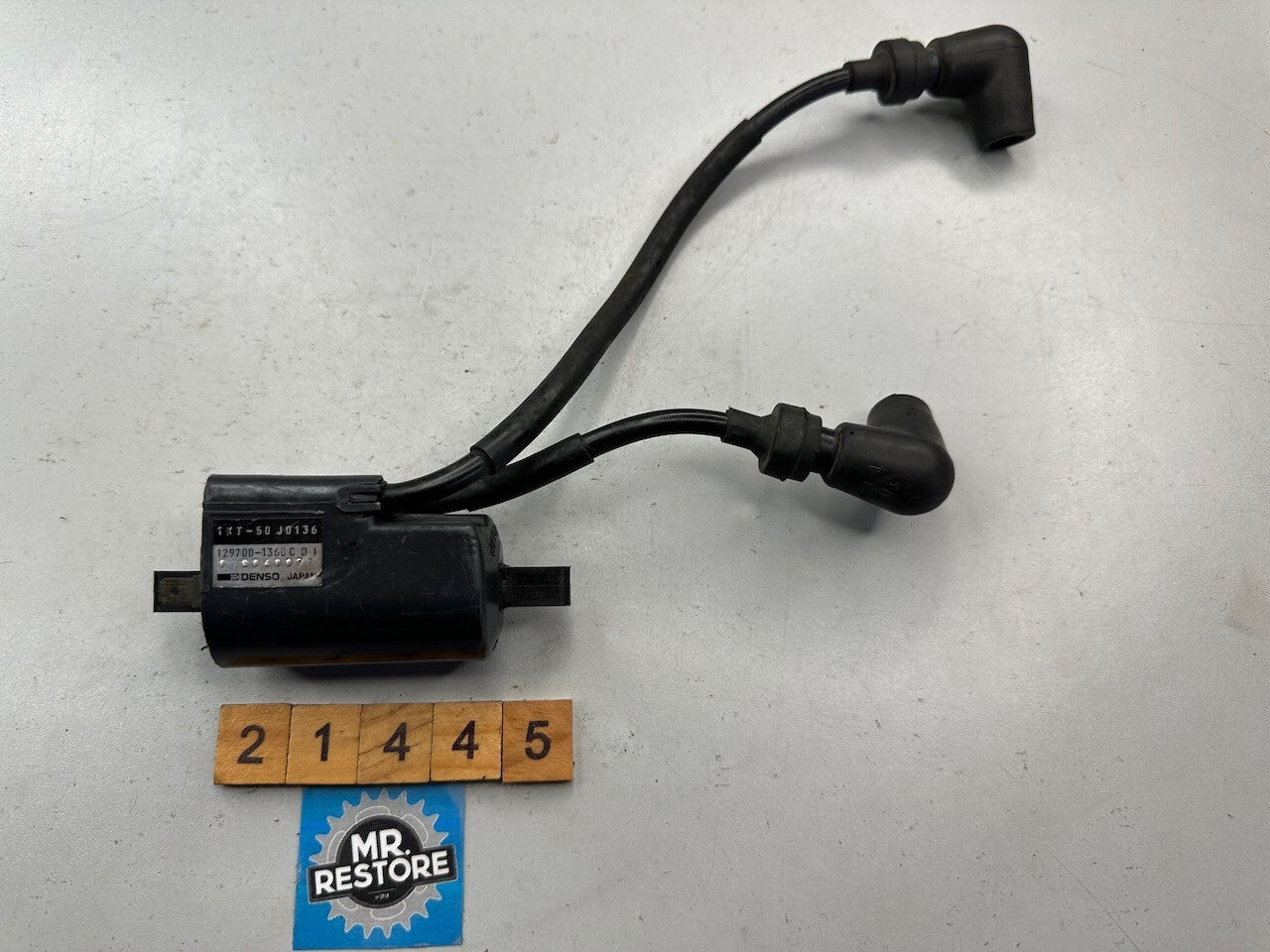 Yamaha TZR2501986-89 1KT 2MA Ignition Coil & OEM Caps 1KT-82310-50