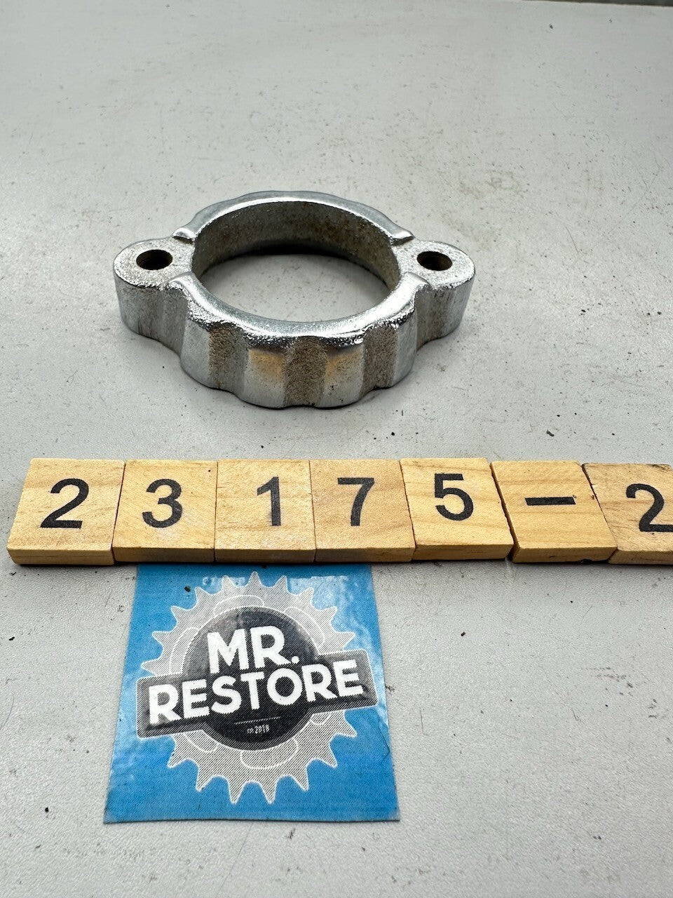 Yamaha XS400 XS360 XS250 OEM Exhaust Ring Nut Flange 1L9-14612
