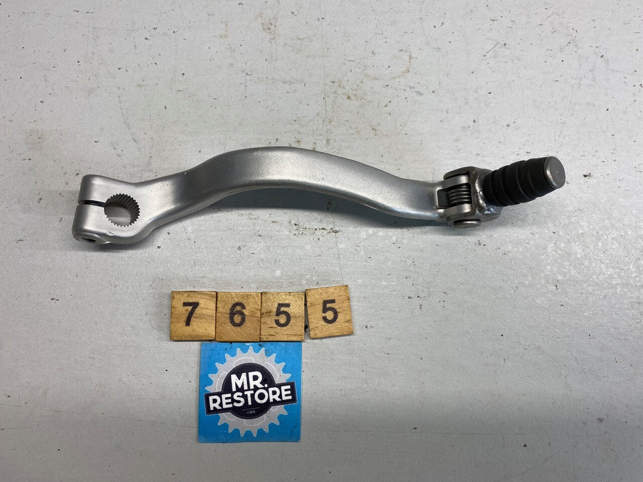 Suzuki RM125 Gear Selector Lever Pedal - Vapour Blasted
