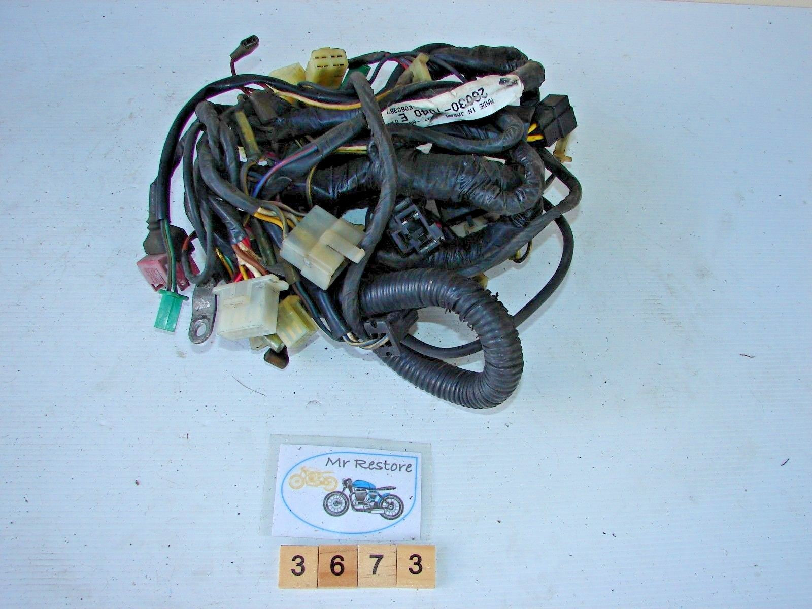 Kawasaki ZZR250 Wire Loom Harness 26030-1040 E