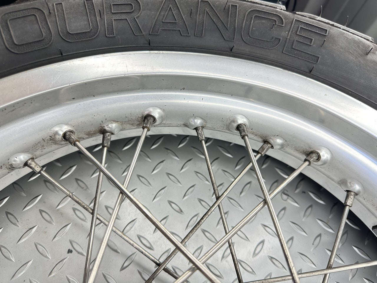 BMW F650GS '99-07' G650GS '10-14' Rear Wheel BHER 3.00 x 17" 2345794