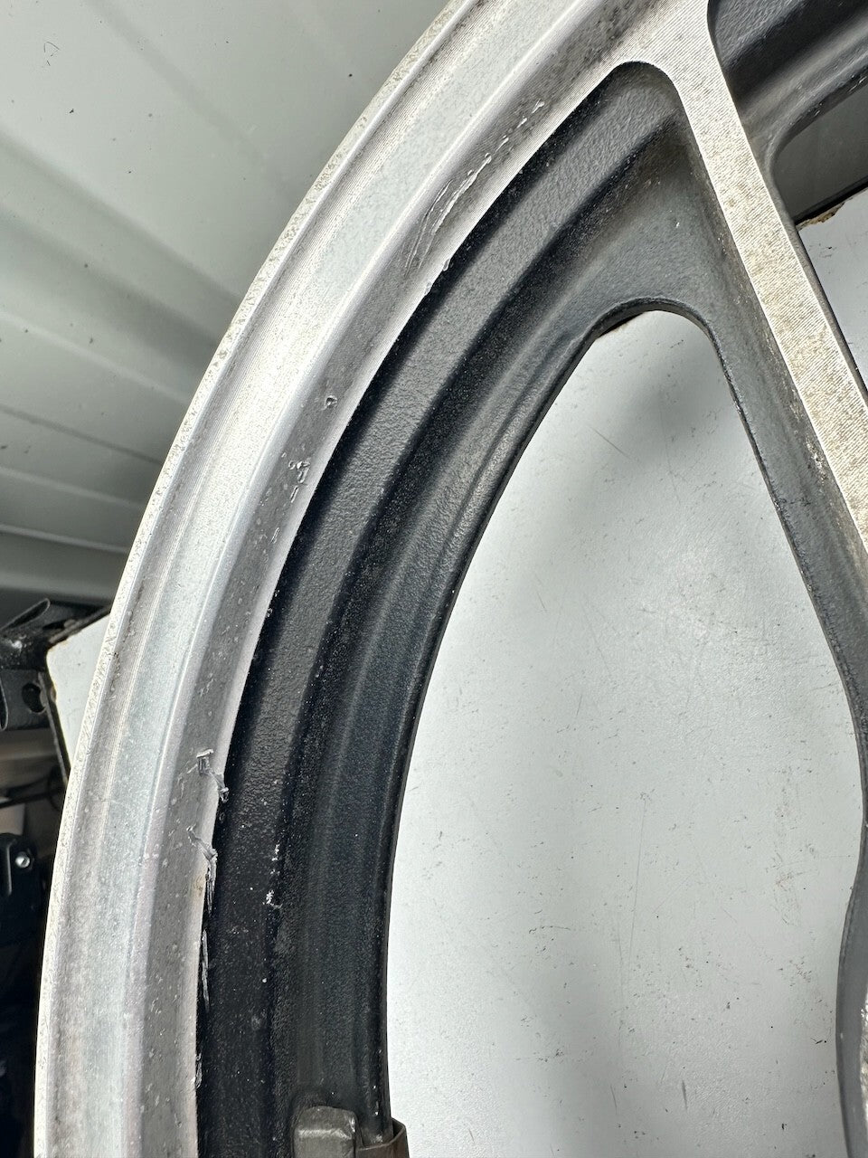 Suzuki Classic Vintage Rear Alloy Wheel (GS ? GSX ?) 17x2.50 (Dated July 1982)