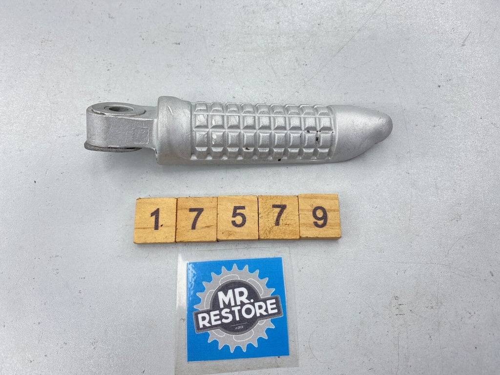 Suzuki RG500 RG400 OEM R/H Riders Footrest Peg - Vapour Blasted - 43501-04A00