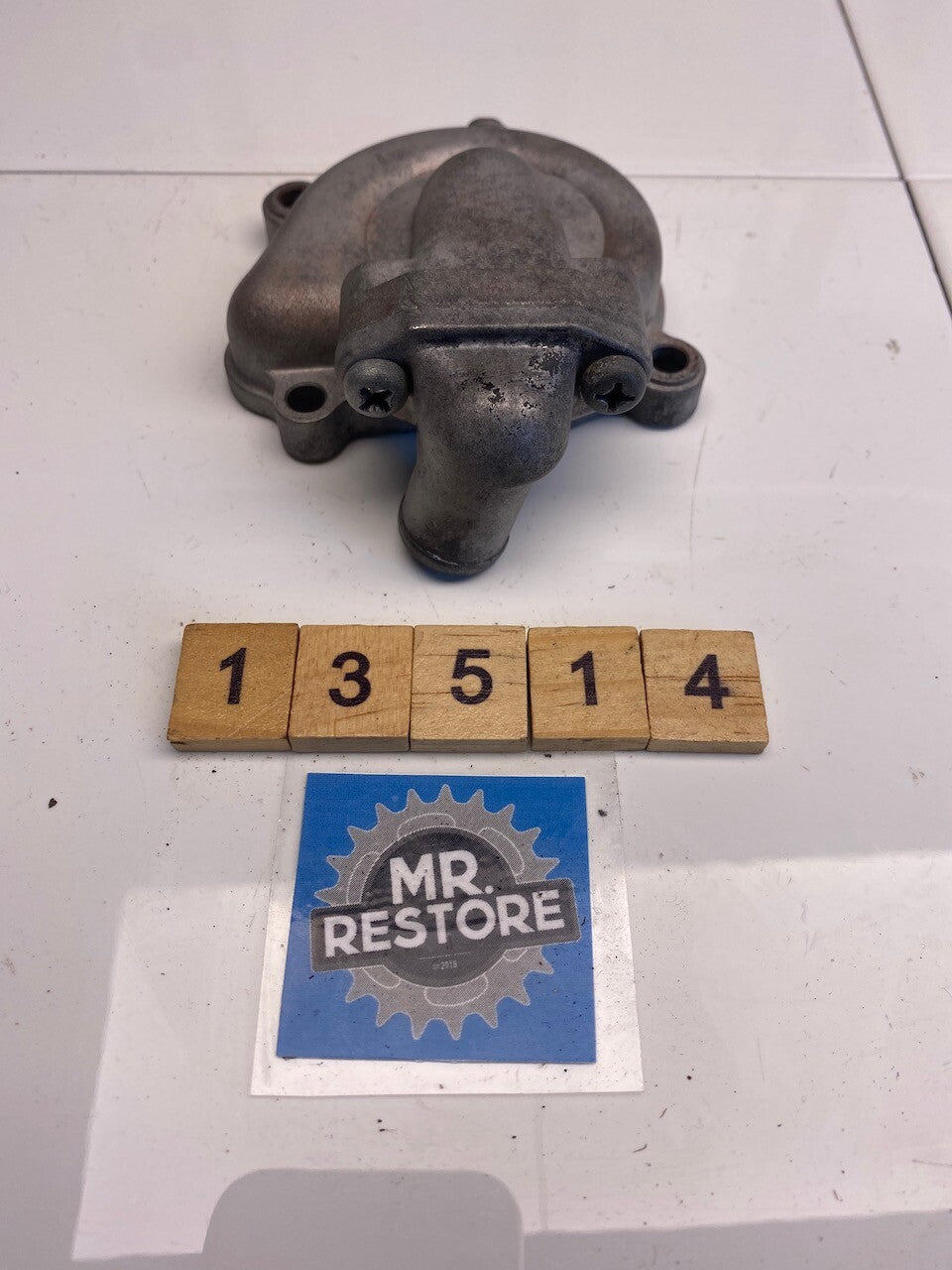 Suzuki TS250 X '84-89' RM250 '84-85' Water Pump Case Cover & Pipe 17410-14310