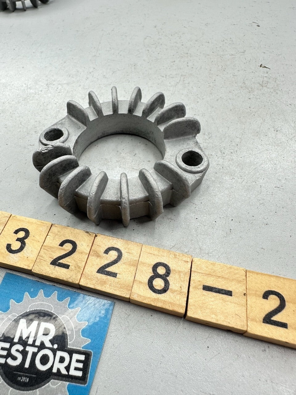 Laverda 1200 1000 OEM Alloy Exhaust Ring Nut Flange Joint Clamp 30620110