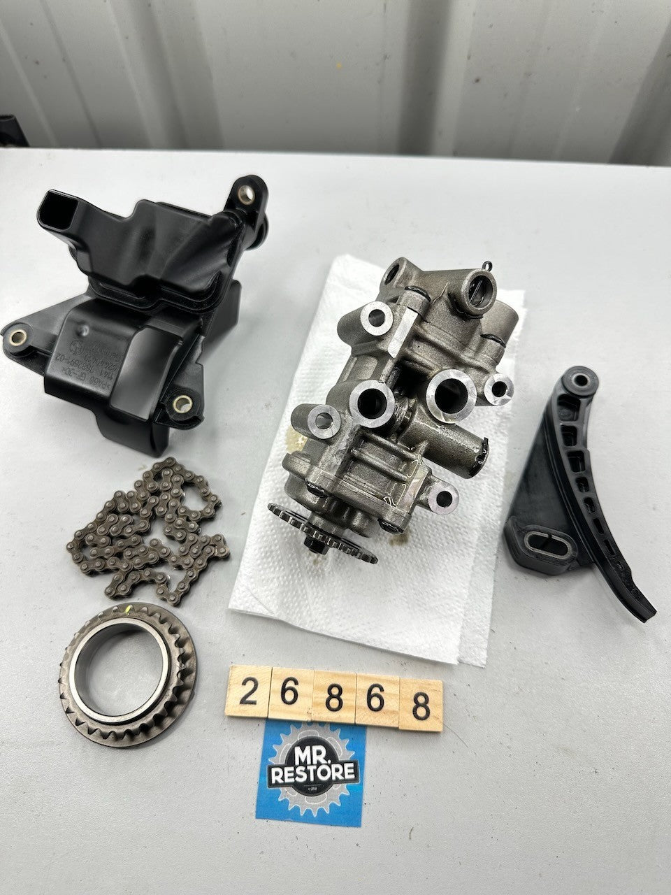 BMW K1200S '03-08' K1200R Oil Pump & Components