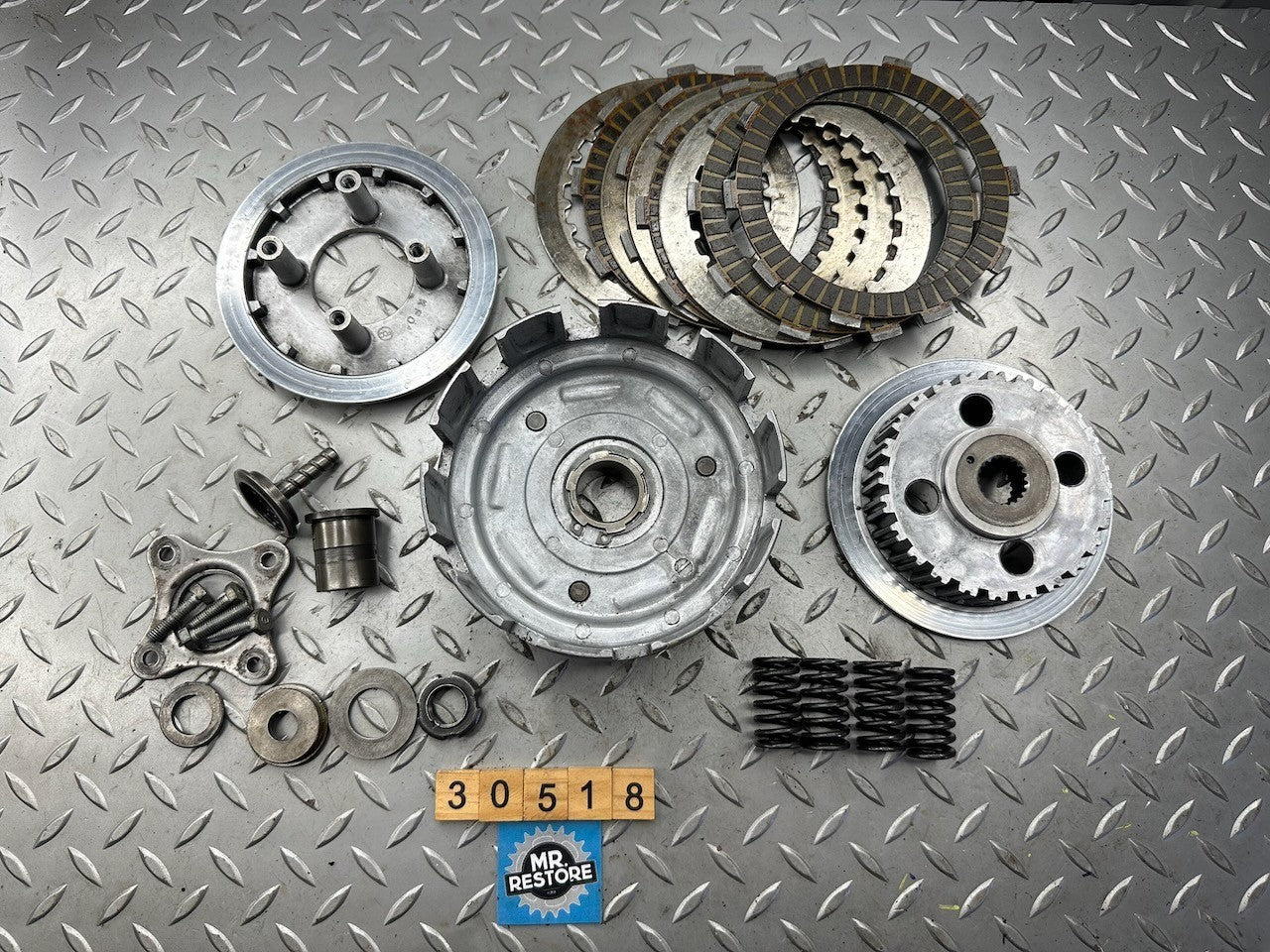 Honda XLR250 1985 Clutch Assy. 22120-KK1 22350-KF0