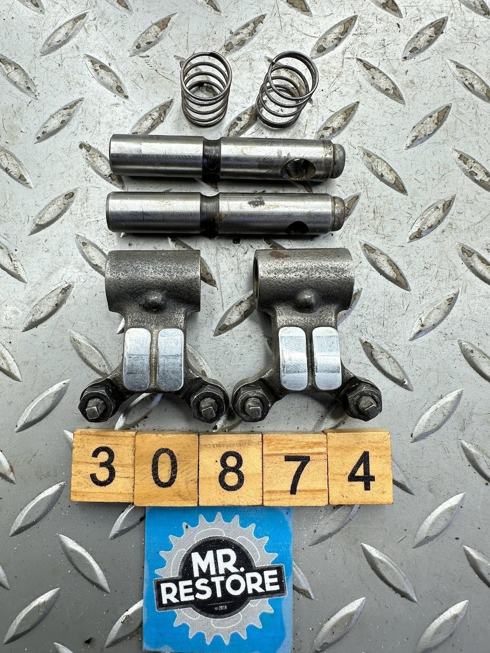 Suzuki GSX400 80-81 Rocker Arm & Shaft x2 Sets - 12850-45410