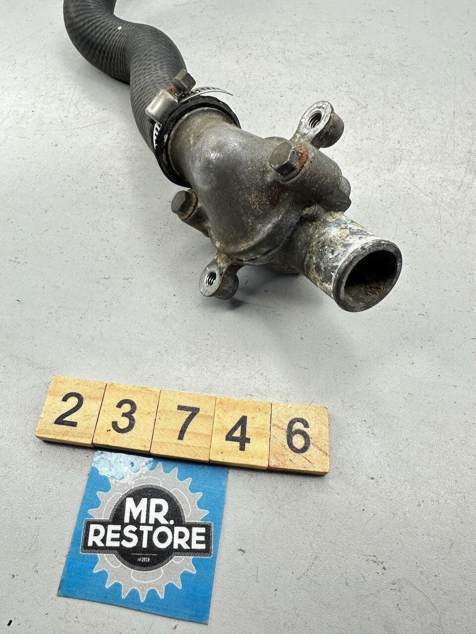Kawasaki ZZR250 ZX250 GPX250 EX250 Thermostat Housing, Thermostat, Sensor, Inlet