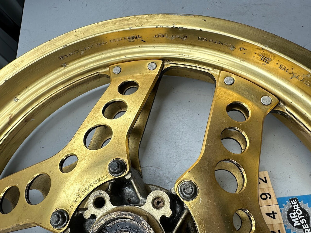 Honda VF750 Front Wheel 16 x 2.50 (Stamped Feb 1983)