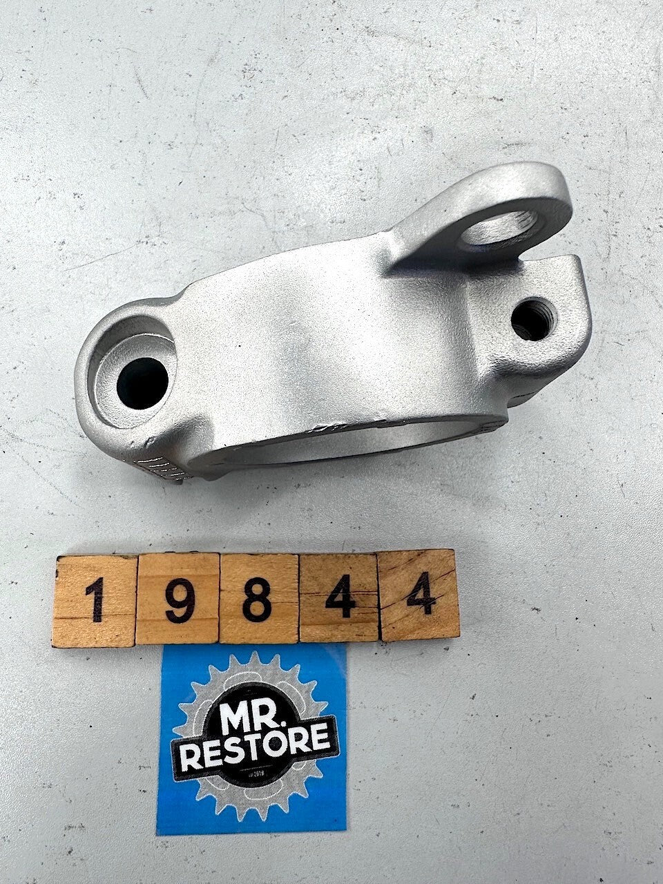 Kawasaki ZX400 ZXR400R ZX250 ZXR250R Handlebar Holder - Vapour Blasted