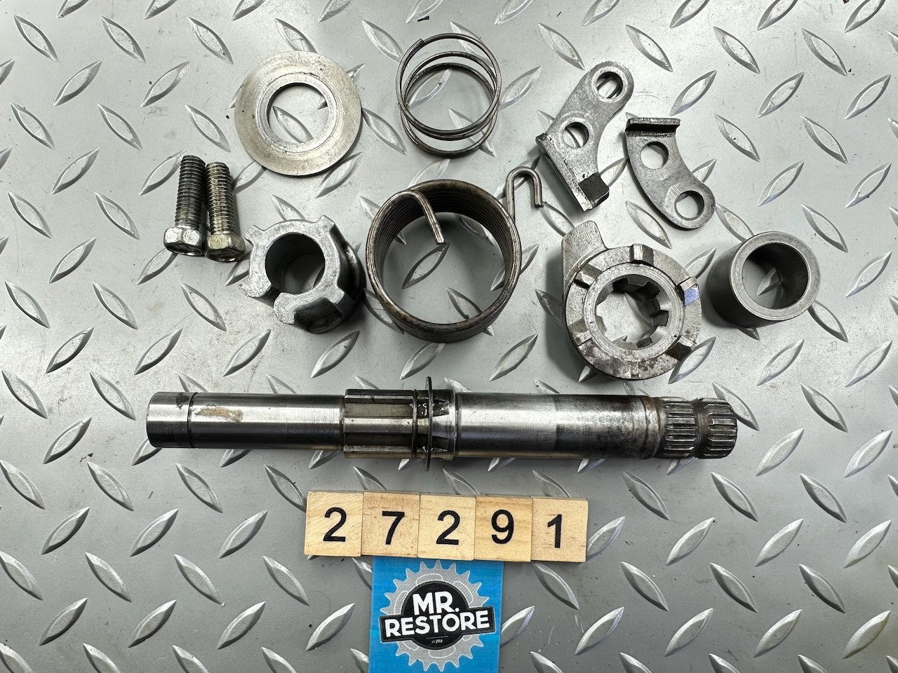 Suzuki SP370 '78-79' Kick Starter Kickstart Shaft & Parts 26211-32402