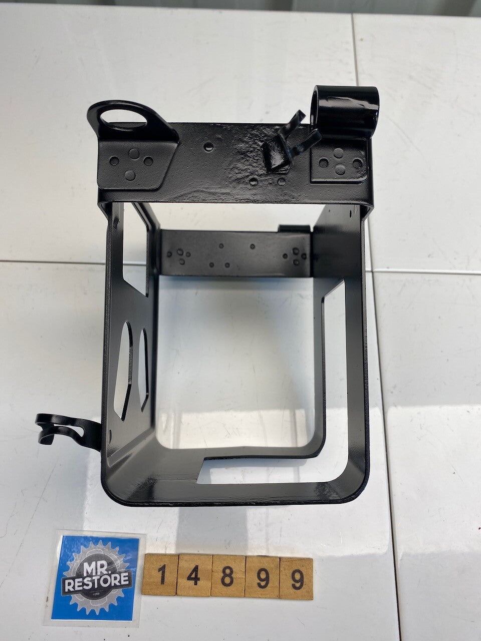 Suzuki GSX 750 Battery Box Holder Case - Early 80s - Re-painted
