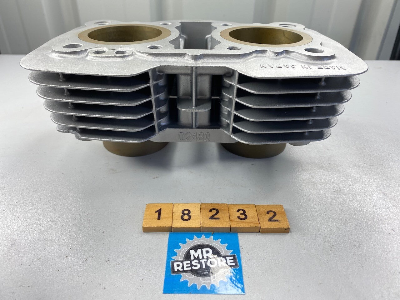 Kawasaki Z250A Twin Cylinders @55.5mm Vapour Blasted