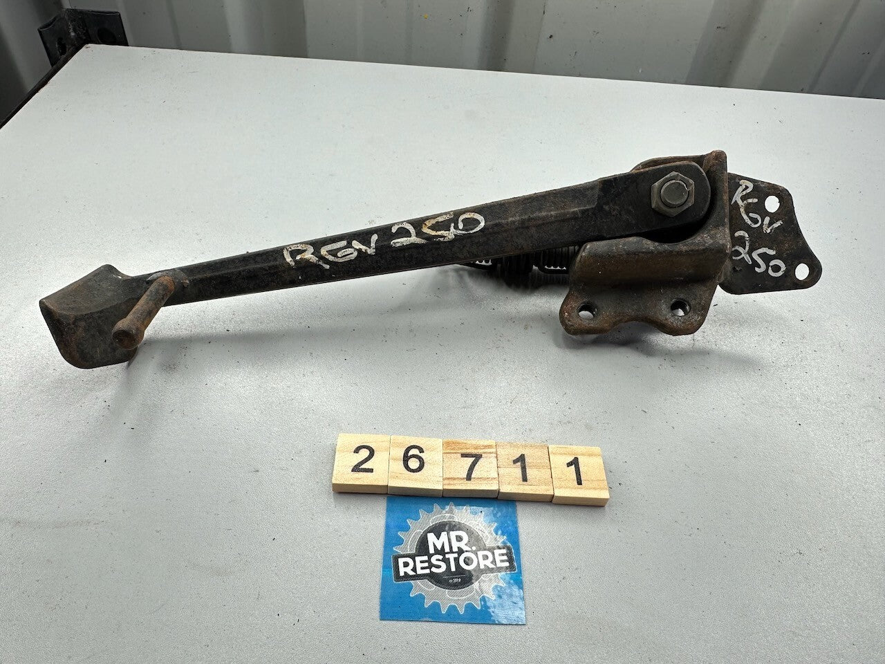 Suzuki RGV250 Side Stand Assy. & Mount