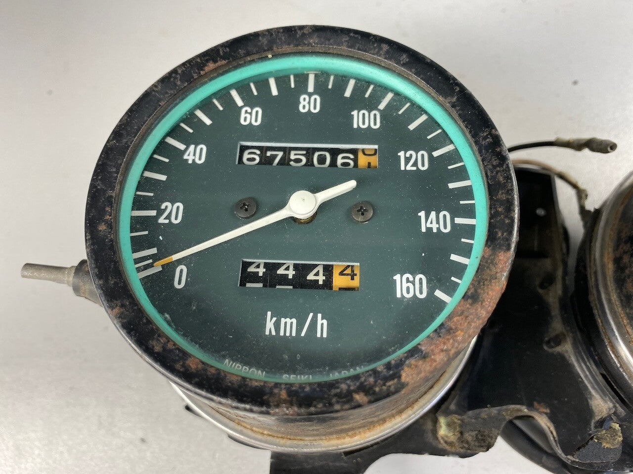 Kawasaki Z250 Dashboard Meters Instruments KMH - Tested 