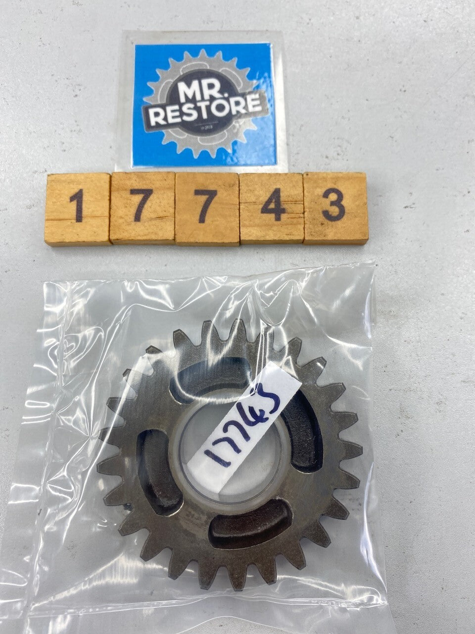 Honda XL500 XR500 Transmission Mainshaft Top Gear (25T) 23481-MA0