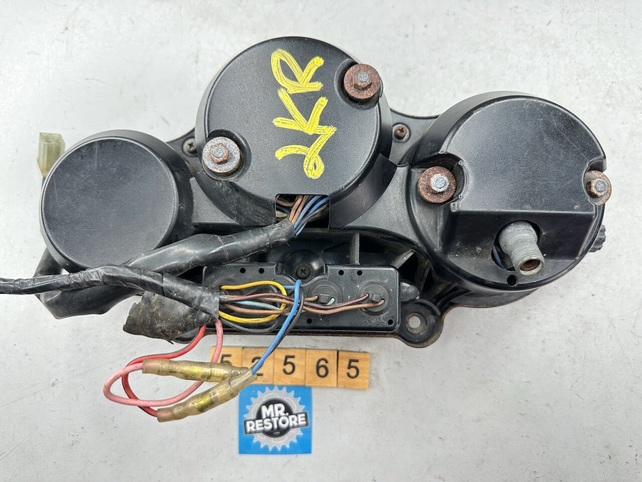 Yamaha FZR250 2KR KMH Meters Dashboard & Harness