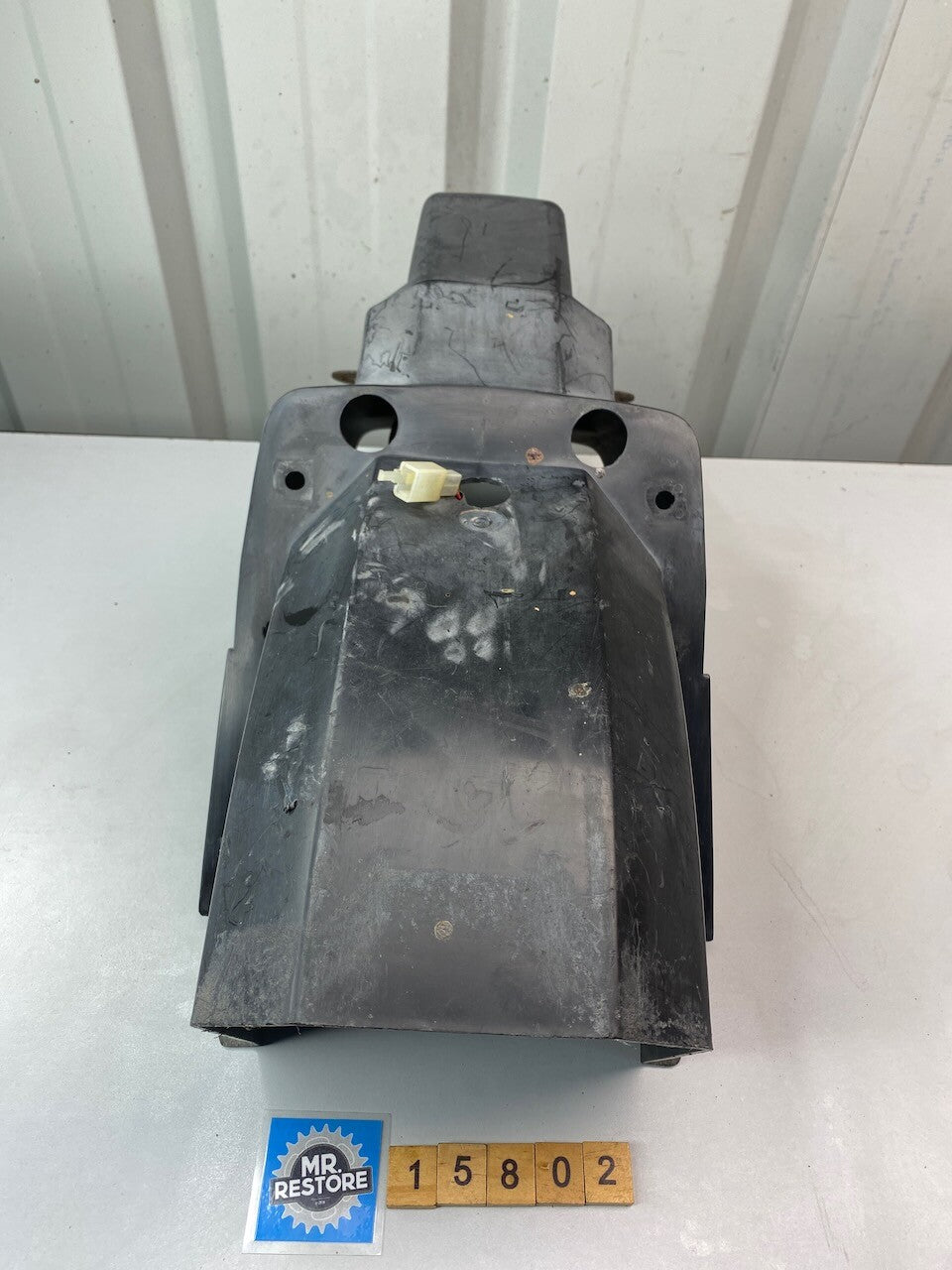 Kawasaki GPX250 Rear Under Fender Mudguard Reg Plate Holder & Light 35023-1227