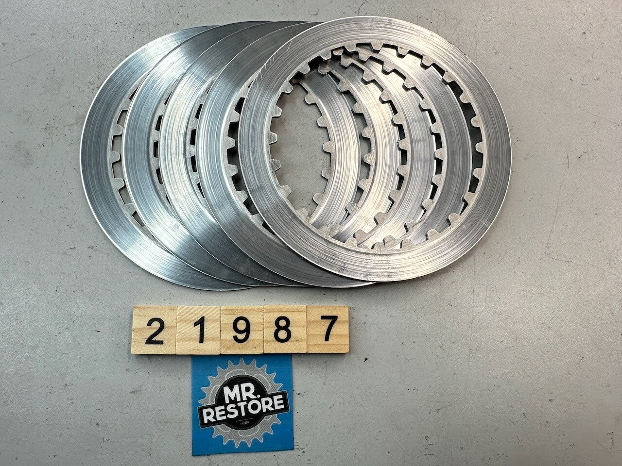 Honda CR125R 1983-07 OEM Clutch Plate (Set of 5) 22321-KA3-710